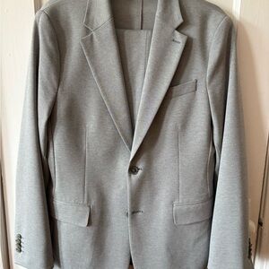 Classic Light Gray Men's Blazer